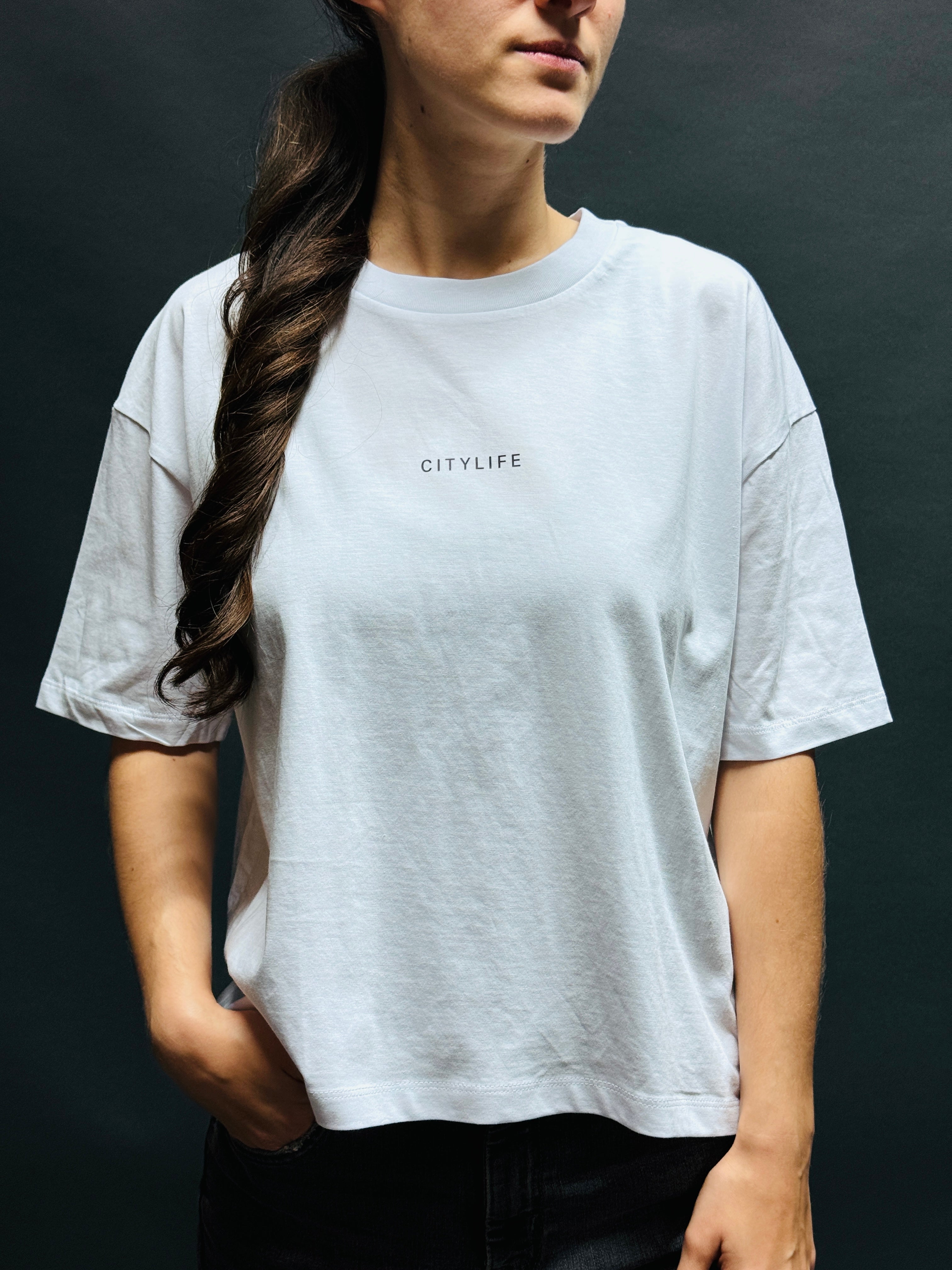 T-Shirt cropped "Magnolie"