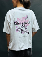 T-Shirt cropped "Magnolie"