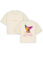 Cropped T-Shirt "Lucky"