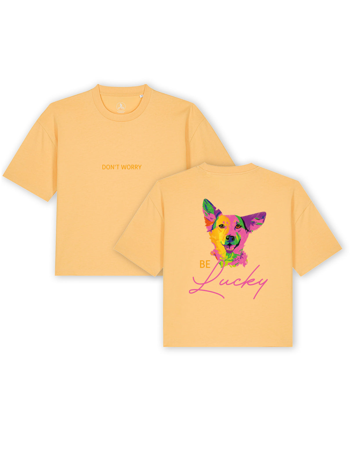 Cropped T-Shirt "Lucky"