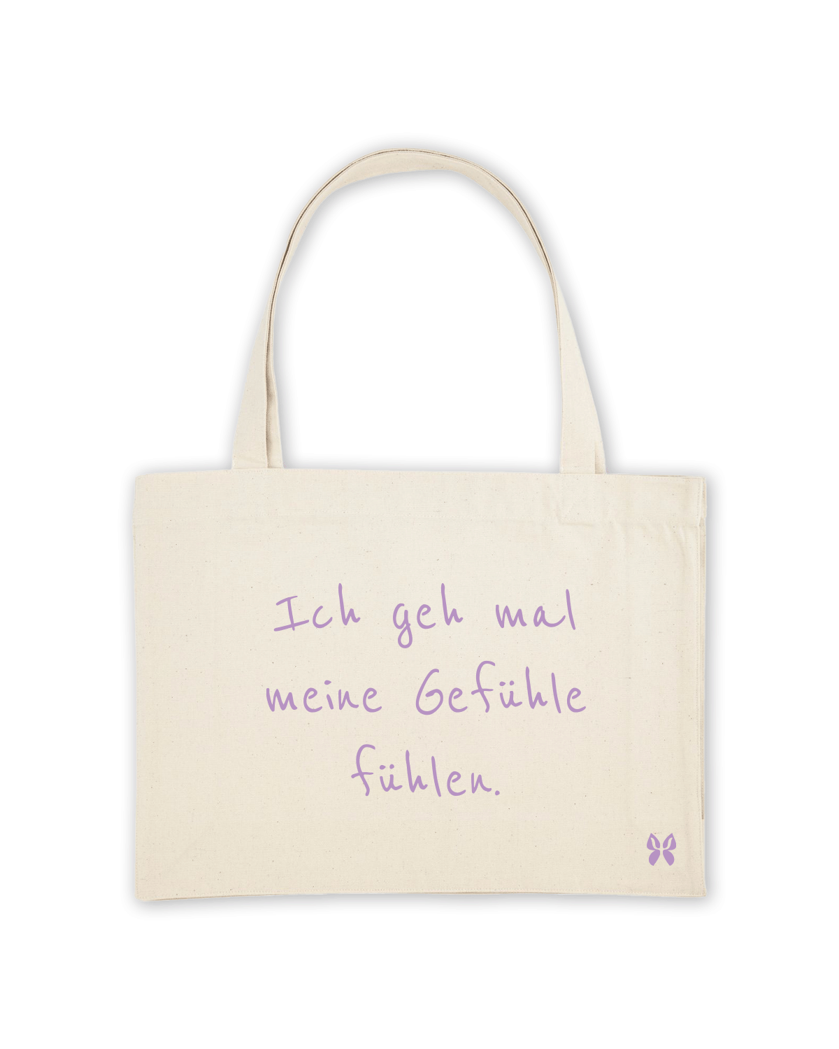 Shopper "Ich geh mal meine Gefühle fühlen."