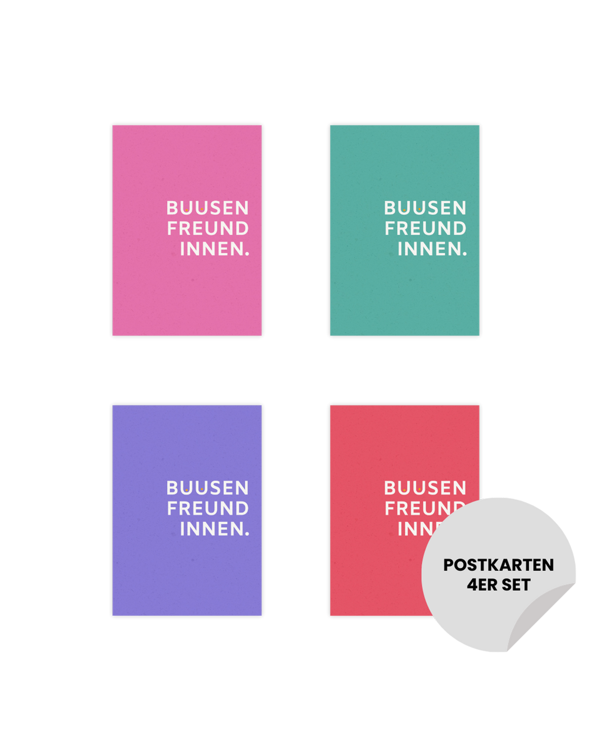 Postkarte "Buusenfreundinnen"