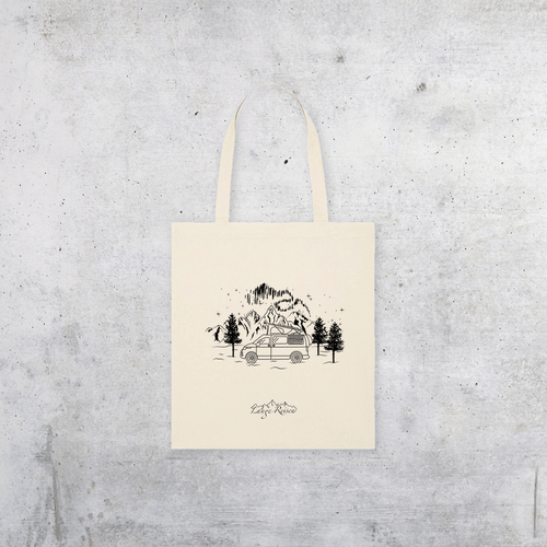 Baumwolltasche "Polarlichter"